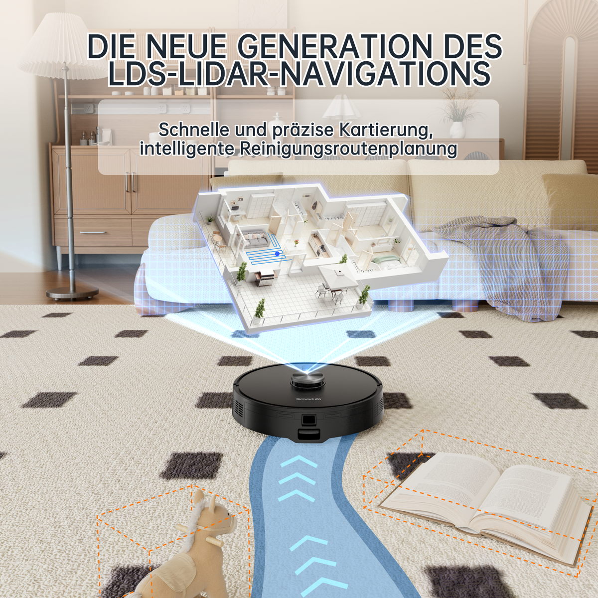 S8 Pro Roboterstaubsauger