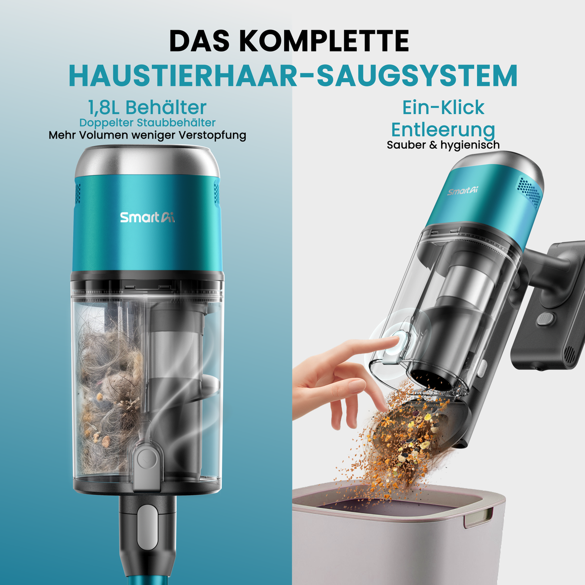 V15 Pro Akku‑Staubsauger