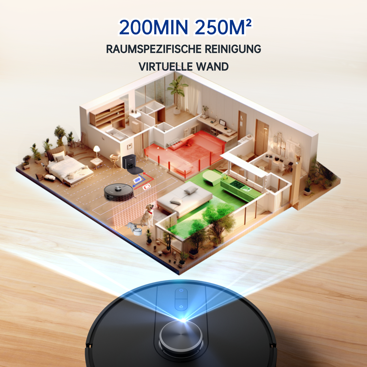 S8 Pro Roboterstaubsauger