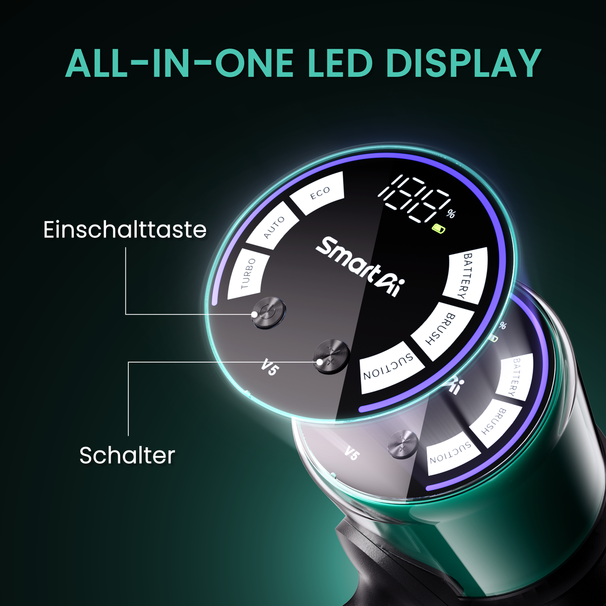 V5 Kabelloser Staubsauger