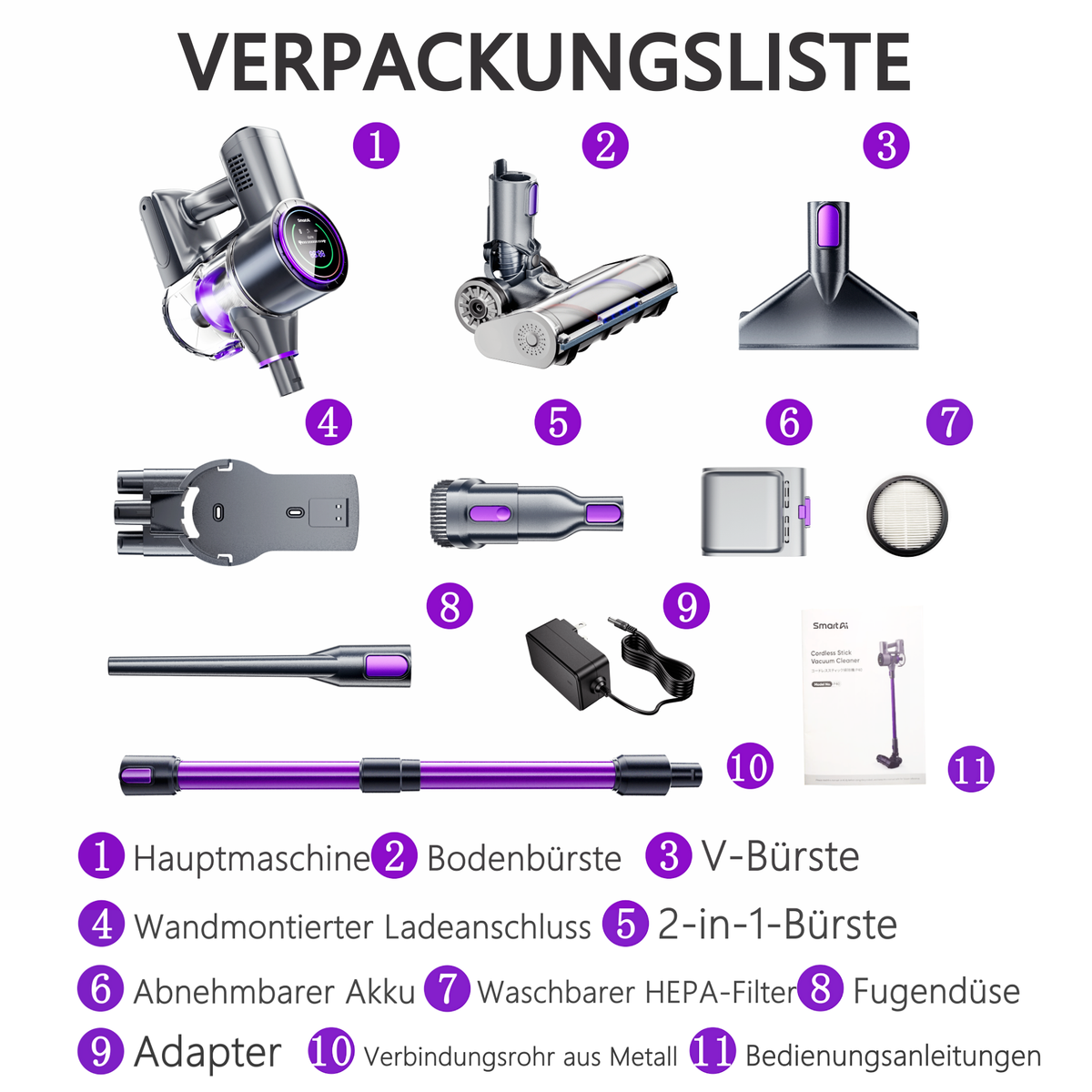 Aspirateur sans fil P40